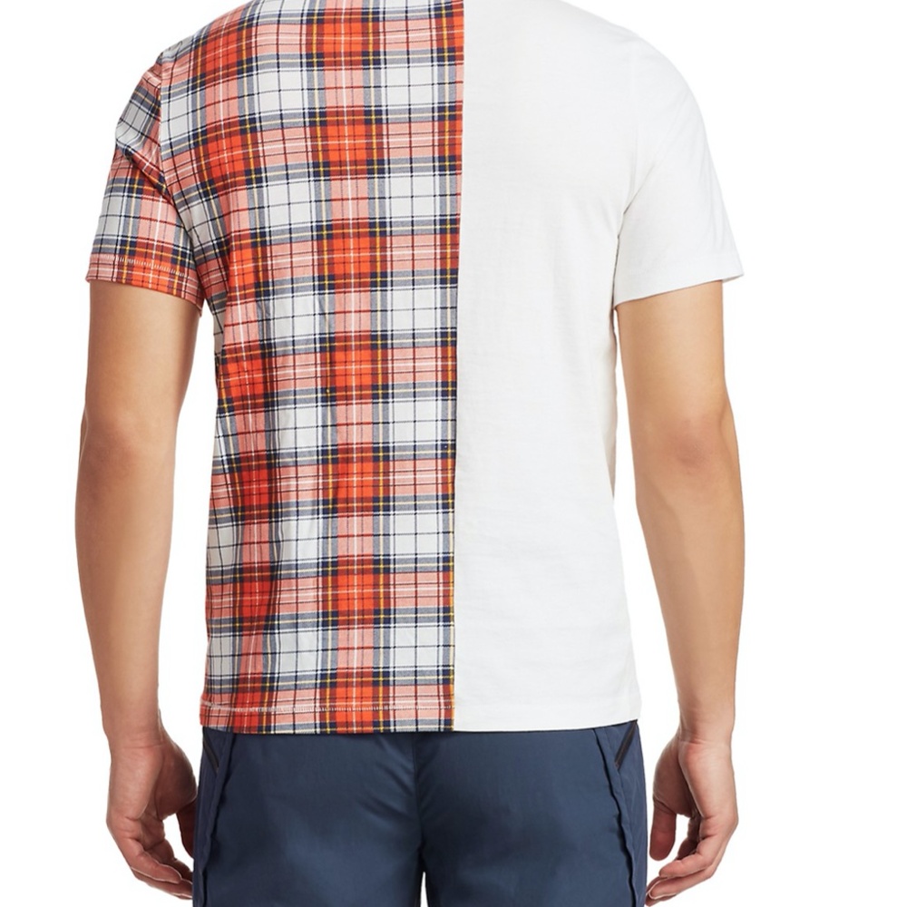 Madison supply Split Check Tee XXL NWT - Picture 9 of 10